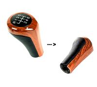 per BMW E30 E32 E34 E36 E39 POMELLO DEL CAMBIO MANUALE 6 MARCE MARRONE