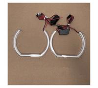 Per BMW E30 E32 E34 E36 E61 E85 F30 E81 E87 E90 Per X1 Per X3 Per X5 Per X6 E70 E71 Z3 Z4 Kit Luci Angel Eyes LED Ad Anelli Bianchi Principale Fari Faro(2pcs 146mm U-shaped)