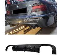 Per Bmw E39 M5 Serie 5 Diffusore Bagagliaio Paraurti Posteriore Nero Lucido 1...