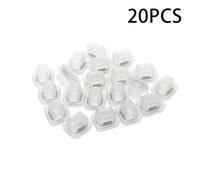 Per BMW E46 E90 E91 X5 Auto Modanatura Clip Sportello Fermo Inserti Nylon Bianco