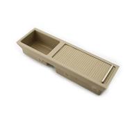 per BMW E46 Serie 3 1998 1999 2000-2007 Supporto portaoggetti per Console Centrale Auto 51168217957 51167038323 Supporto per Bevande (Beige)