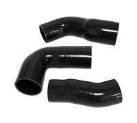Per BMW E60 E61 SERIE 5 530d 525d 2003 2004 2005 2006 2007 2008 2009 2010 Tubo Flessibile Turbo Intercooler In Silicone Nero/blu/rosso Tubo Di Aspirazione Dell'aria(Nero)