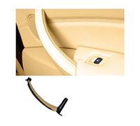 Per BMW E70 E71 X5 X6 Beige Nero Grigio Bracciolo Auto Sinistra Destra Maniglia Interna Della Porta Pannello Interno Tirare Il Rivestimento Della Copertura Maniglie Interne(Beige(on the right))