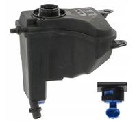 Per BMW E81-E84 E88-E93 Per X1 2.0L 3.0L Diesel 2004-2015 Vaso Di Espansione Liquido Raffreddamento Motore Auto Con Coperchio 17138570079 Serbatoio Coolant Overflow(17138570079-No lid)