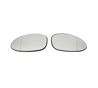 Per BMW E90 E91 E92 E93 E80 E81 E87 2004-2009 Sinistra Destra Lato Porta Ala Riscaldata Bianco Blu Specchio Di Vetro Piastra Retrovisore Specchietto Retrovisore Esterno(A pair)