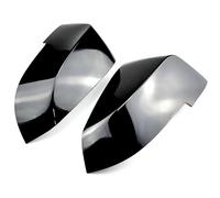 Per BMW F10 F11 2014 2015 2016 2017 2 Pezzi Copri Specchietto Retrovisore Di Ricambio Per Ala Laterale Nero Lucido 51167308683/51167308684(Black)