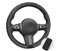 Per BMW F15 F16 F48 F25 F45 Coprivolante per auto in microfibra cucito a mano(Nero)