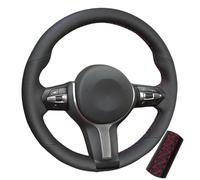 Per BMW F15 F16 F48 F25 F45 Coprivolante per auto in microfibra cucito a mano(Rosso)