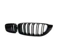 Per BMW F32 F33 F36 F80 F82 13-18 Cabriolet Coupe 425i 430i 440i 435i Griglia Anteriore A Doppio Rene Nero Lucido Griglia Da Corsa A Doppia Stecca Griglia Griglie Anteriori