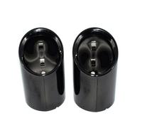 Per BMW G20 G21 Serie 3 320d 330i 330e Terminale In Acciaio Inox Nero Ugello Sulla Punta Del Tubo Di Scarico Copertura Marmitta Scarico Punta Coda