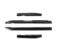 Per BMW G80 G81 Per M3 2021 2022 2023 4 Pezzi Minigonne Laterali Estensione Maxton Style Splitter Spoiler Laterale Accessorio Esterno Gonna Laterale Estension(Glossy Black)
