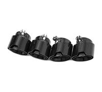 Per BMW G90 G99 Per M5 2024 2025 Accessori Di Modifica Auto 4 Pezzi Consigli Per Il Silenziatore Scarico In Fibra Carbonio Terminale