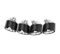 Per BMW G90 G99 Per M5 2024 2025 Accessori Di Modifica Auto 4 Pezzi Consigli Per Il Silenziatore Scarico In Fibra Carbonio Terminale