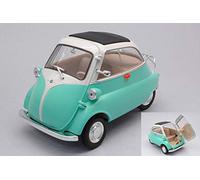 per BMW ISETTA 250 1955 GREEN/WHITE 1:18 - Welly - Auto Stradali - Die Cast - Modellismo