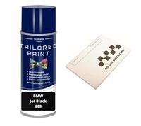 Per BMW Jet Black 668 Aerosol Spray Paint Rattle Can (Aerosol Paint)