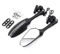 Per BMW K1200S 2005-2007 Per K1300S 2009-2015 Specchietti retrovisori laterali regolabili per motociclette Indicatore di direzione a specchietti retrovisori moto