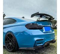 Per BMW M1 M2 M3 M4 M5 M6 ABS Materiale Spoiler Ala Posteriore Pistola Clip MAD GTS Alettone Spoiler(Glossy black)