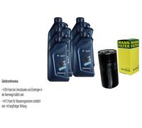 Per BMW olio motore 9l Mann Filtro W 1170/13 X4 F26 1er Cabriolet E88 X1 E84