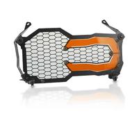 Per BMW Per 1200GS Per R1250GS Per Adventure Per R1200GSR Moto Protezione Griglia Scudo Della Copertura Testa Luce Parte Copertura Griglia Faro(Orange)