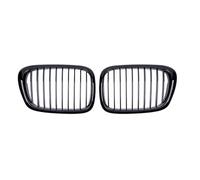 Per BMW Per E39 Serie 5 525 528 1999-2003 Gloss Black Grille Car Front Hood Grill Griglie Renali Racing Grill Accessori Auto Griglia Paraurti(Nero lucido)