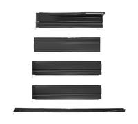 Per BMW Per F10 Serie 5 Per 535i Per 528i 2011-2016 86.6" Kit Estensione Carrozzeria Grembiule Winglet Accessori Auto Minigonne Laterali Universale