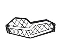 Per BMW Per F850GS F850 F750 GS F750GS F 750 GS 2018-2022 Griglia Di Protezione Per Faro Moto Copertura In Alluminio CNC PVC Copertura Fari Protezione(Silver LOGO)