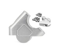 Per BMW Per R 1200 GS Per LC R1250GS Per Adventure S1000XR Morsetto Per Rialzo Manubrio Da 32 Mm Adattatore Per Prolunga Moto Manubrio Riser(D'argento)