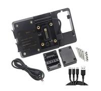 Per BMW Per R1200 RT Per R1200RT 2006 2007 2008 2009 Moto Staffa Di Navigazione Navigatore GPS USB Di Ricarica Supporto Del Telefono Supporto piastra navigazione( Phone Bracket)