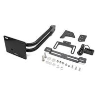 Per BMW Per R18 100 Per Anni R 18 Per Classico Stile 2020-2025 Display A LED Laterale Staffa Kit Trasferimento Targa - Nero Porta Targa Portatarga