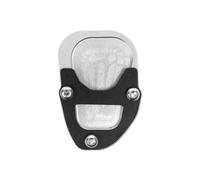 Per BMW per Racer per Scrambler Piastra di estensione per parcheggio per cavalletto laterale per motocicletta(D'argento)