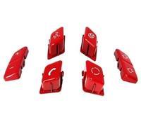 Per BMW Per Serie 3 Per Serie 1 Per X1 Per E84 ABS Volante Auto Pulsante Interruttore M Adesivo Interni Auto Accessori Interni Auto Strisce Decorative Auto Aria Condizionata(A Red)