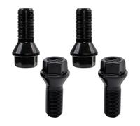 Per BMW Per X3 Per X5 Per X6 E70 E71 F20 F25 428i 528i M4 M5 Z4 Dadi Per Ruote Auto In Acciaio Codice 36136781151, Colore Nero Bulloni ruota