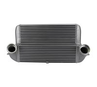 Per BMW Per X5 E70 3.0d / 3.0sd LCI 30dX 35iX Per X6 E71 2006-2014 Nero/Argento Montaggio Anteriore Intercooler FMIC Barra E Piastra Intercooler Nucleo intercooler turbo