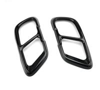 Per BMW Per X5 G05 Per X6 G06 Per X7 G07 2019-2022 Copertura Uscita Tubo Scarico Silenziatore Posteriore Auto Versione Sportiva Acciaio Inossidabile Coda Marmitta Auto Scarico Tubo(Black)