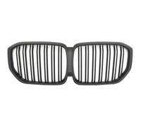 Per BMW Per X5 Serie G05 2019-2023 Griglia Anteriore Del Radiatore Hood ABS Racing Grill Stecca Gloss Black Griglia Anteriore Car Styling Griglia Paraurti(Matte Black 2 Line)