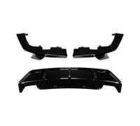 Per BMW Per X6 G06 2019-2023 2024 2025 2026 Paraurti Posteriore Diffusore Labbro Coda Boot Inferiore Spoiler Staffa Protezione Paraurti Posteriore Paraurto(Glossy Black)