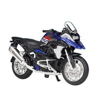 Per BMW R 1200 C, R1200GS, 1:18 Replica Auto Moto Modello Lega E Plastica Con Base Squisita Moto Replica Regalo(R1200GS Blue)