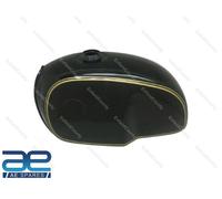 Per BMW R100 Rt Rs R90 R80 R75 Nero D'Oro Perno Linea Dipinta Acciaio Serbatoio