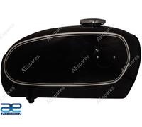 Per BMW R75/5 Serbatoio Gasolio In Alluminio Verniciato Nero Modello 1972