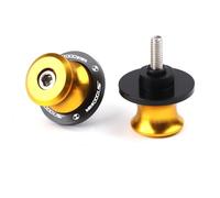 Per BMW S1000RR S1000 RR 2014-2020 2PCS 8 MILLIMETRI Moto Forcellone Slider Bobine CNC Forcellone Del Basamento Vite(Gold-3)