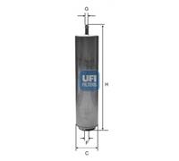UFI Filtro carburante 31.851.00 – Ricambio per BMW e Mini