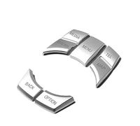 Per BMW Serie 1 2 3 4 5 6 7 Per X1 Per X3 Per X4 Per X5 Per X6 3GT 5GT Per F30 Per F10 Copertura Cromata Pulsante Multimediale Centrale Automatico Strisce Decorative Auto Aria Condizionata(B Style)