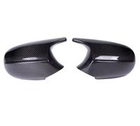 Per BMW Serie 1 3 E92 E93 E90 E91 Copertura Nera In Stile M3 E81 E82 E87 E88 Calotta Specchietto Retrovisore Fibra Carbonio Posteriori Auto Coperture Specchiet(Carbon Fiber-A)