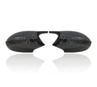 Per BMW Serie 1 3 E92 E93 E90 E91 Copertura Nera In Stile M3 E81 E82 E87 E88 Calotta Specchietto Retrovisore Fibra Carbonio Posteriori Auto Coperture Specchiet(Forged Carbon Look)