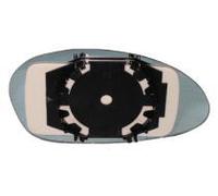PER BMW SERIE 1 E87 DAL 2005>2008 VETRO + PIASTRA RETROVISORE DX AZZURRO
