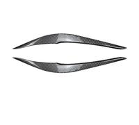 Per BMW Serie 2 F22 F23 220i 228i 230i Per M235i Per M240i 2015-2019 Adesivi 3D Fari Anteriori Malvagi Auto Sopracciglia Palpebre Di ABS Spoiler paraurti anteriore(Look in carbonio)