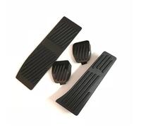 Per BMW Serie 3 5 E30 E32 E34 E36 E38 E39 E46 E87 E90 E91 X5 X3 Z3 Auto Acceleratore Freno Resto Del Piede Pedale Pastiglie Antiscivolo Auto Pedali(No Drill MT 4p Black)