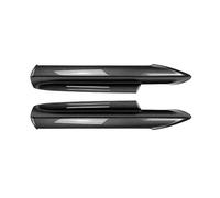 Per BMW Serie 3 E90 E91 Tech Berlina 4 Porte 320i 330i 2005-2008 Coppia Spoiler Paraurti Anteriore Labbro Splitter Finiture Canard Anteriore Alette Spoiler Paraurti(Aspetto in fibra di carbonio)