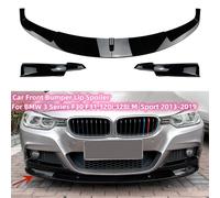 Per BMW Serie 3 F30 F31 320i 328i 330i 335i M-Sport 2013-2019 Paraurti Anteriore Lip Spoiler Auto Diffusore Splitter Paraurti Bodykits
