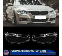 Per BMW Serie 3 F30 F31 Luci Fronte Copertura 320i 330i 340i 2016 2017 2018 Luci Auto Ombra LED Faro Copriobiettivo Borsette